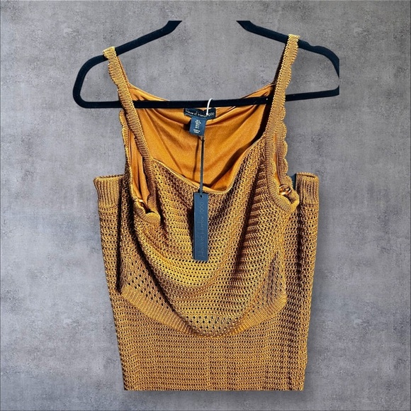 House of Harlow 1960 Fringe Crochet Knit Set | Size Large | NWT - Picture 3 of 8